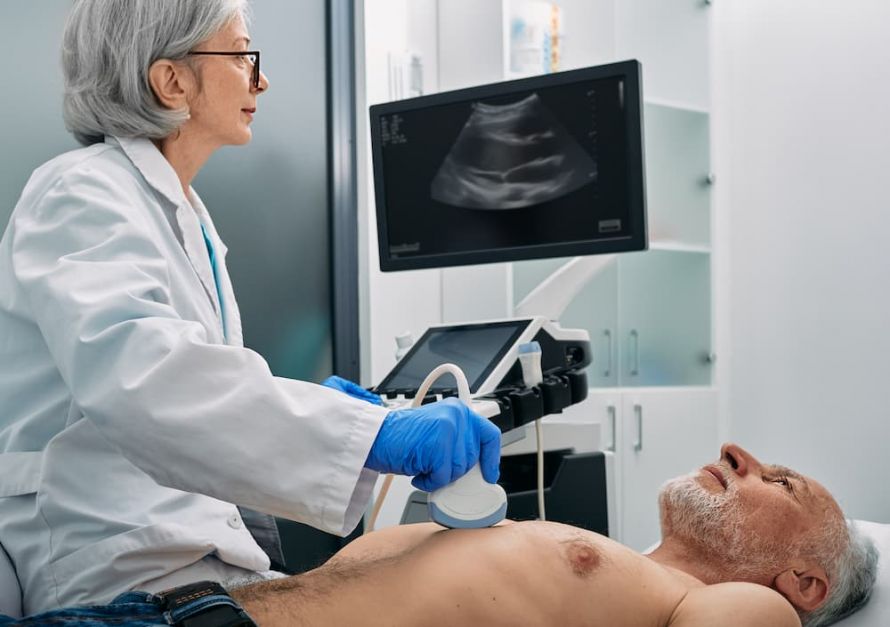 Herz-Ultraschall-Untersuchung